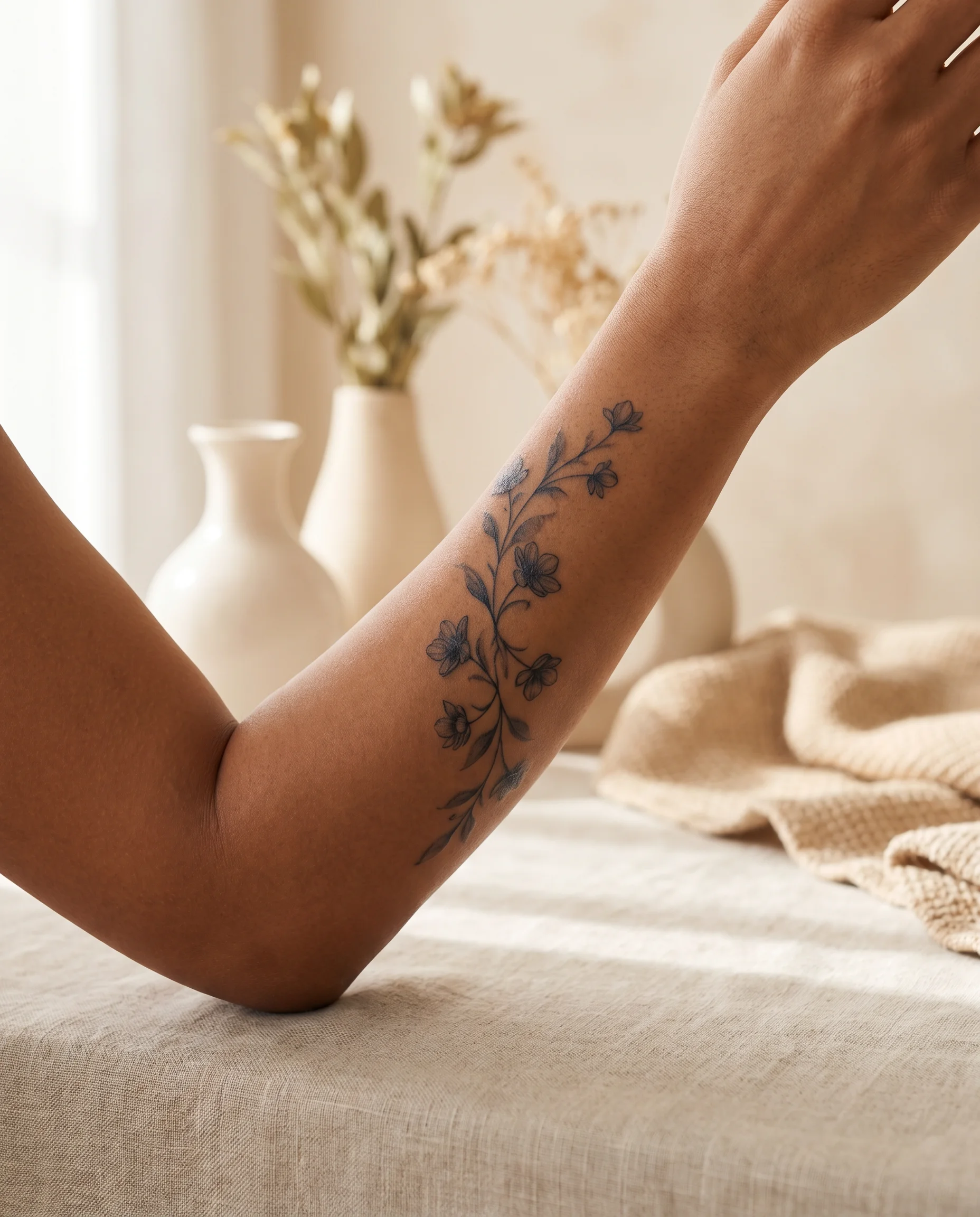 ANNA Z TATTO semi-permanent tattoo on skin